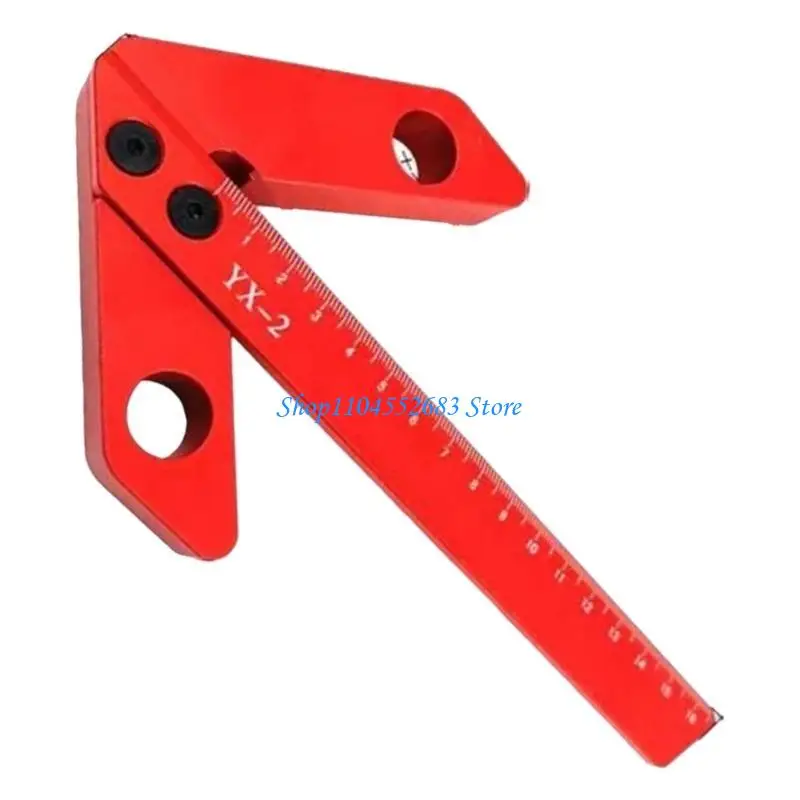 

Y6GD Carpenter Ruler Center Finders Woodworking Gauge Center Measuring Tool