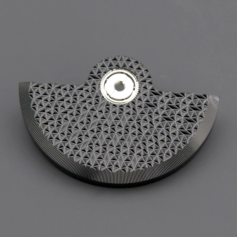Diamond Texture Metal Oscillating Weight Rotor Automatic Hammer Fit NH35 NH36 NH38  Movement Watch Mod Repair Replacement Parts