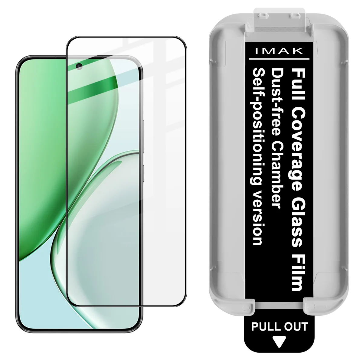 

IMAK Pro+ Tempered Glass For Honor Magic7 Magic 8 Lite X8b X50i X60i X70i X70 X9b 5G Dust-free Chamber Locator Film