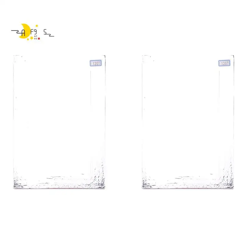 

AF95-2Pcs A4 Трафаретная печать Алюминиевая рамка Растянутый 120T Шелкография Полиэстеровый экран для печатной платы