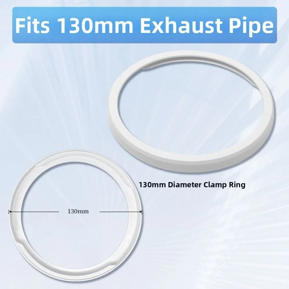 Vent Hose Coupler Air Conditioner Hose Connector PVC Snap-On Structure Exhaust Hose Connector Easy Installation
