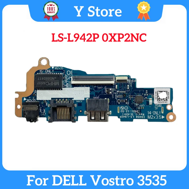 

Y Store Новый оригинальный для Dell Vostro 3535 USB AUDIO WLAN SD-карта READER BOARD LS-L942P 0XP2NC XP2NC Быстрая доставка