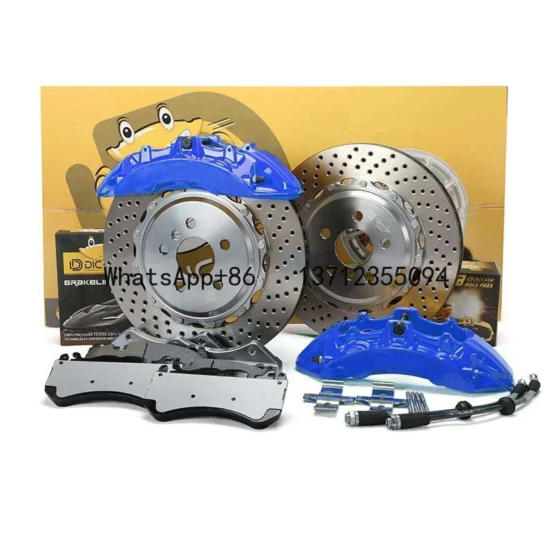 Sistemas de freio de corrida Kits de freio de atualização de 18 polegadas 6 Pot V6 para Porsche 996