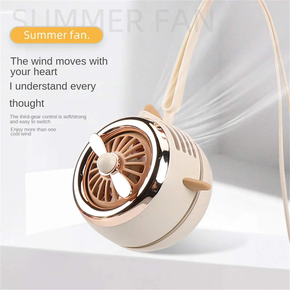 Petit ventilateur électrique mobile de dessin animé mignon, planète, ULde confrontation, souffleur, outil de course à pied, été