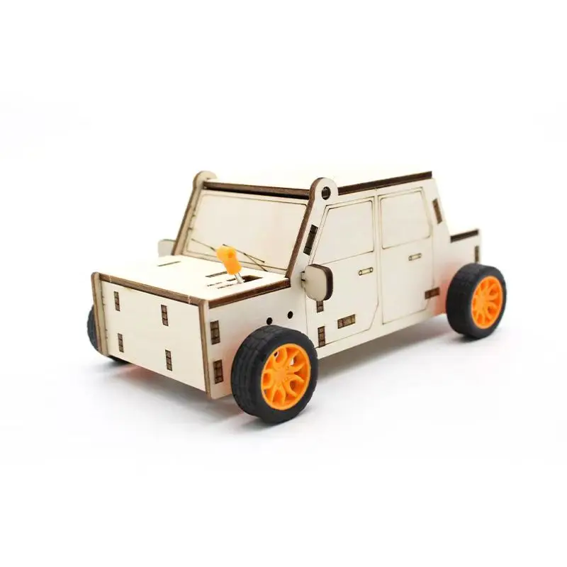 Gear Shift Car No.2 DIY Variable Speed Four-wheel Drive Car Technology Small Production Science Experiment Toy