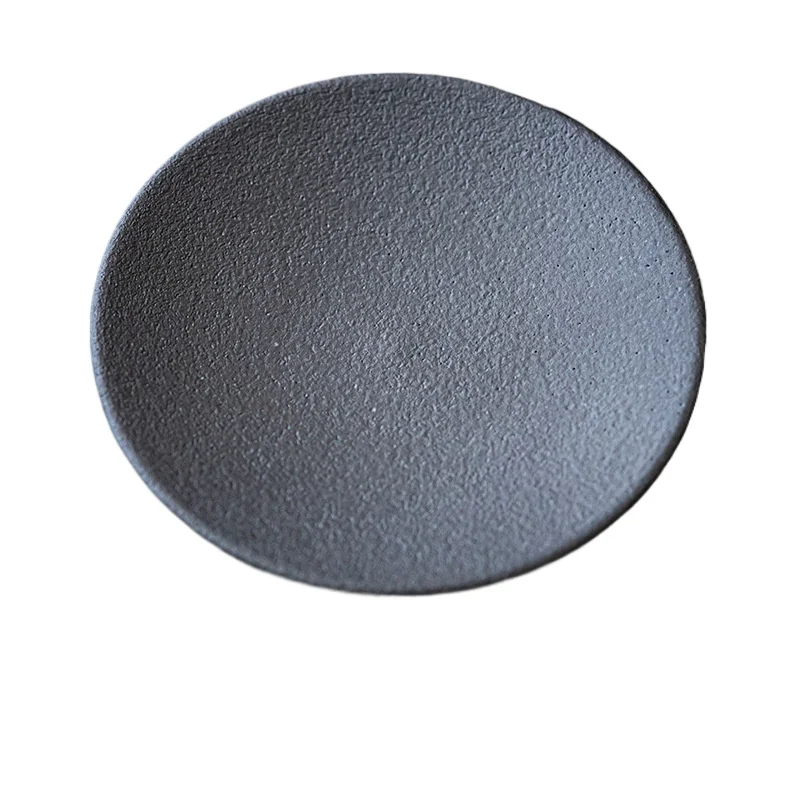 Rough Pottery Tea Coaster Round Heat Insulation Pad Ceramic Cup Mat Tea Set Ceremony Accessory Pot Holder Anti Scald Tea Saucer - view 6