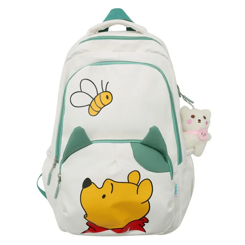 Disney Women\'s Backpack Fashion Cartoon High Quality Multifunctional Backpack Large Capacity Portable Computer Storage Bag