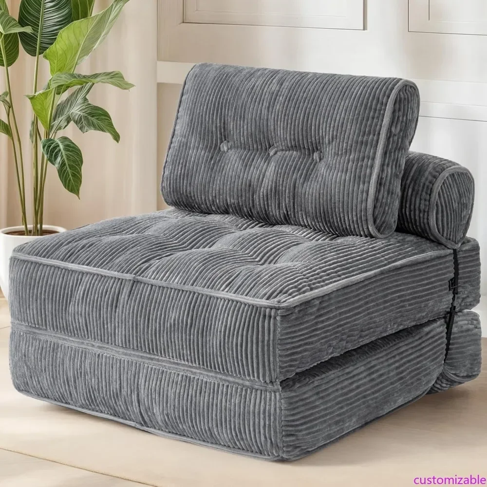 

Hot-sellingCustomizable Folding Sofa Bed, Convertible Foldable Chair Bed, Floor Couch for Adults, Comfy Floor Sofa Small Couches