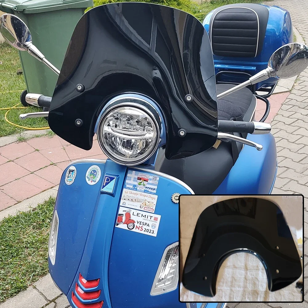 Motorcycle Gts300 Windscreen Windshield Wind Deflectors Protector for Vespa Piaggio LX 50 125 150 GTS 250 300 GTS250 Accessories