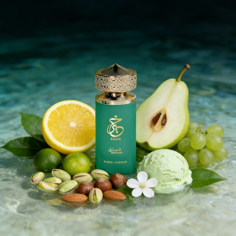 Fragancia EDP Unisex de Larga Duración, 100 ml, con Notas Superiores de Bergamota, Cardamomo y Pistacho para un Aroma Rico y en Capas