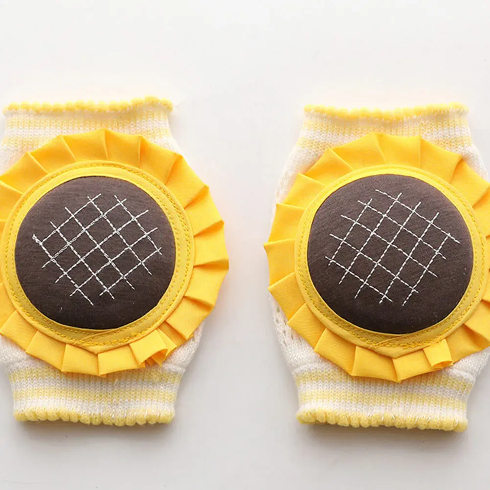 

1Pair Baby Knee Pads Breathable Toddler Crawling Protector Lovely Comfortable Infant Kneelet Baby Kneelet Lovely