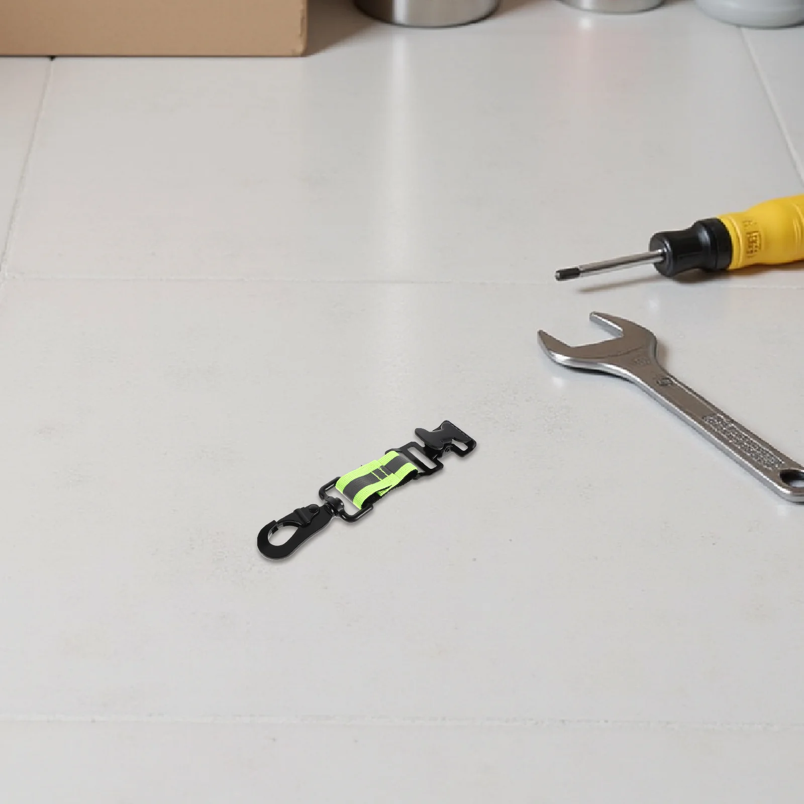 Firefighter Glove Holder Clip Reflective High Visibility Quick Release Heavy Duty Strap For Emergency Rescue Firefighting