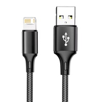 3A USB Cable For iPhone 14 13 12 11 Pro Max X XR 6s 7 8 Plus 0.25m 2m 3m Lead Mobile Phone Fast Charging Cord Data Charger Wire