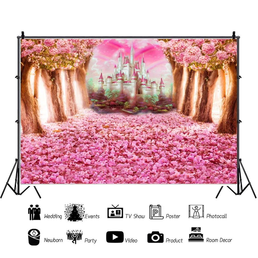 Toile de fond de rêve forêt tr - Photography Backdrop Muslin avis et prix