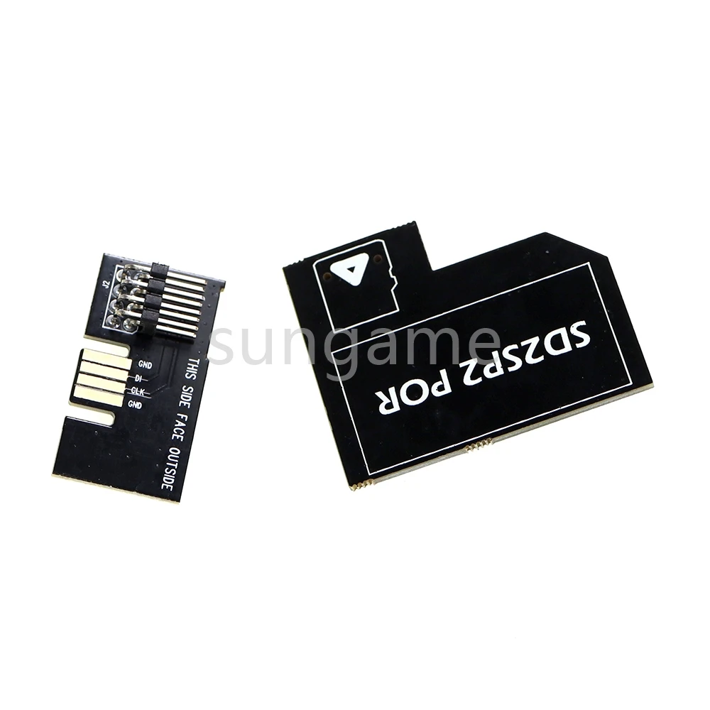 1 zestaw nowy SD2SP2 POR obciążenia SDL Micro SD TF czytnik Adapter karty pamięci dla Gamecube NGC Port szeregowy 2