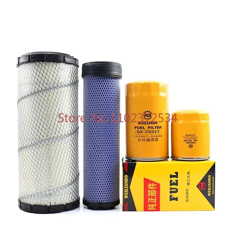 Excavator Doosan Daewoo DX55/60/75-9C engine oil whole vehicle maintenance filter element excavator accessories