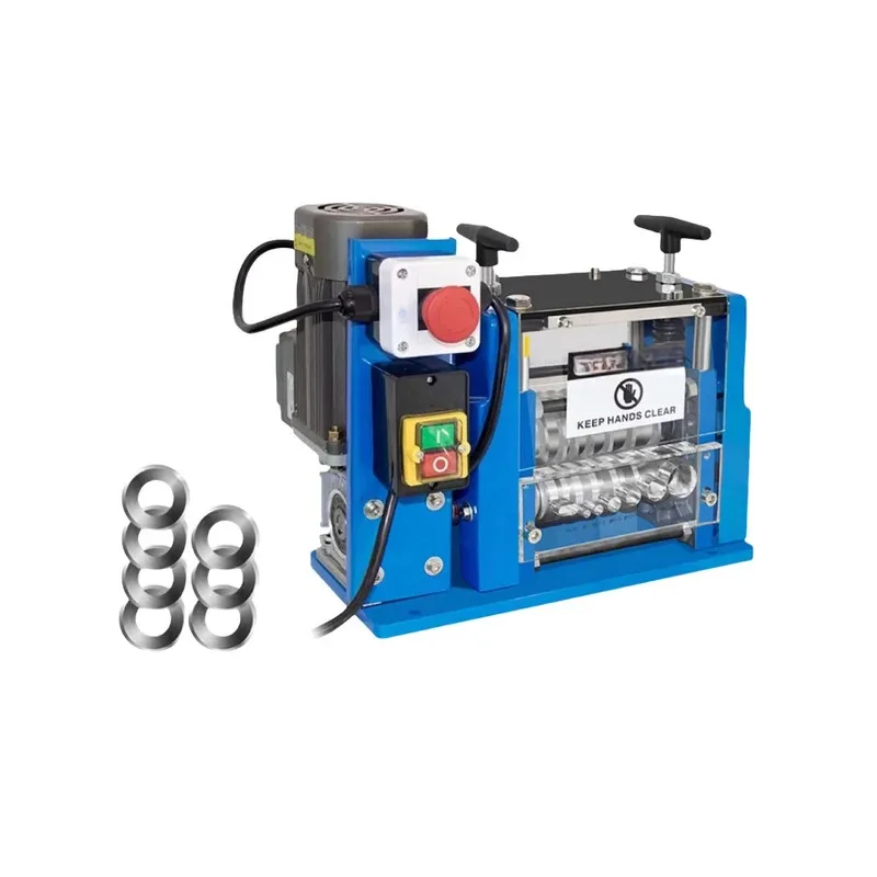 Electronic Induction Ink Stripper Strips Waste Cl Automatic Wire Cutting and Stripping Hine Scrap Copper Recycling