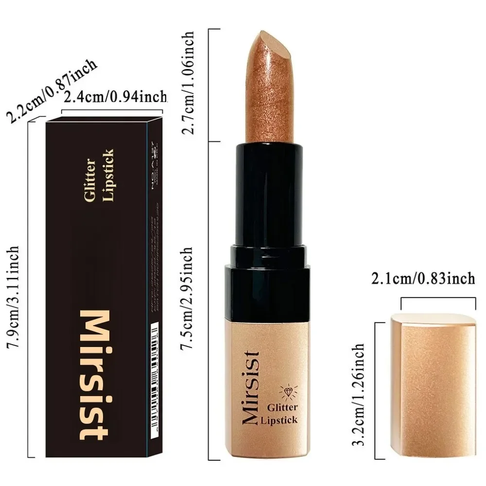 ダイヤモンドリップグロス パール光沢 グリッター メタリックシャイン 6色 ぷっくりリップスティック 防水 長持ちリップメイク