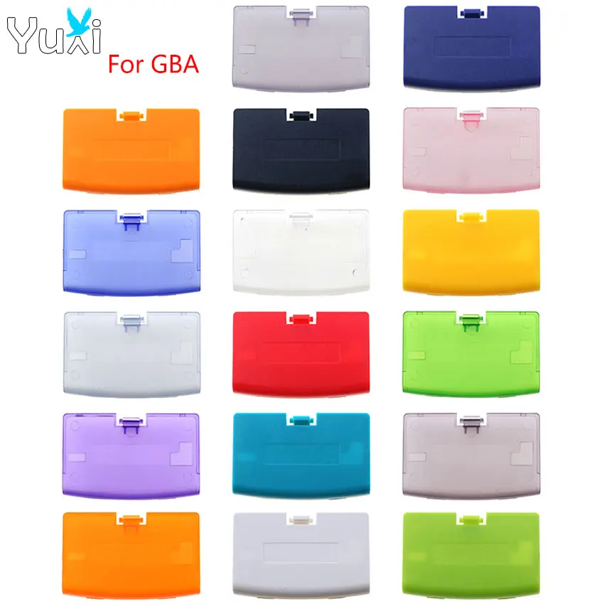 

YuXi Plastic Battery Cover Replacement for GameBoy Advance GBA Console Back Door Case Lid Shell