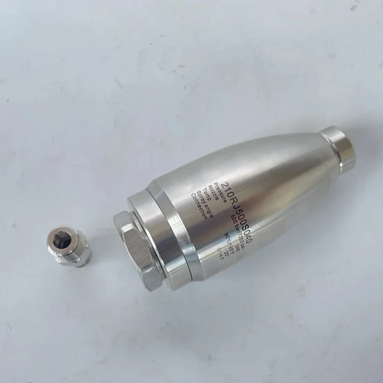 High Pressure 500 Bar 7250psi Quick Connect with tungsten steel core  water turbo rotating nozzle for cleaning Agua potable