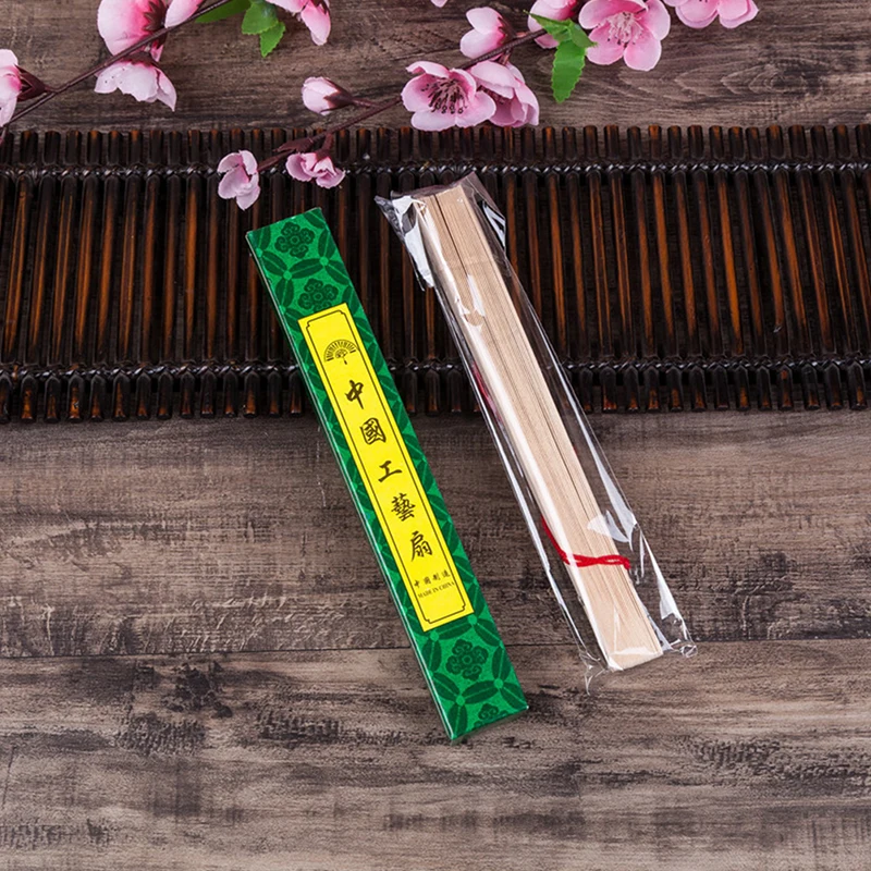 Fashion Wedding Hand Fragrant Party Carved Bamboo Folding Fan Chinese Wooden Fan Vintage Hollow Antiquity Folding Fan Home Decor