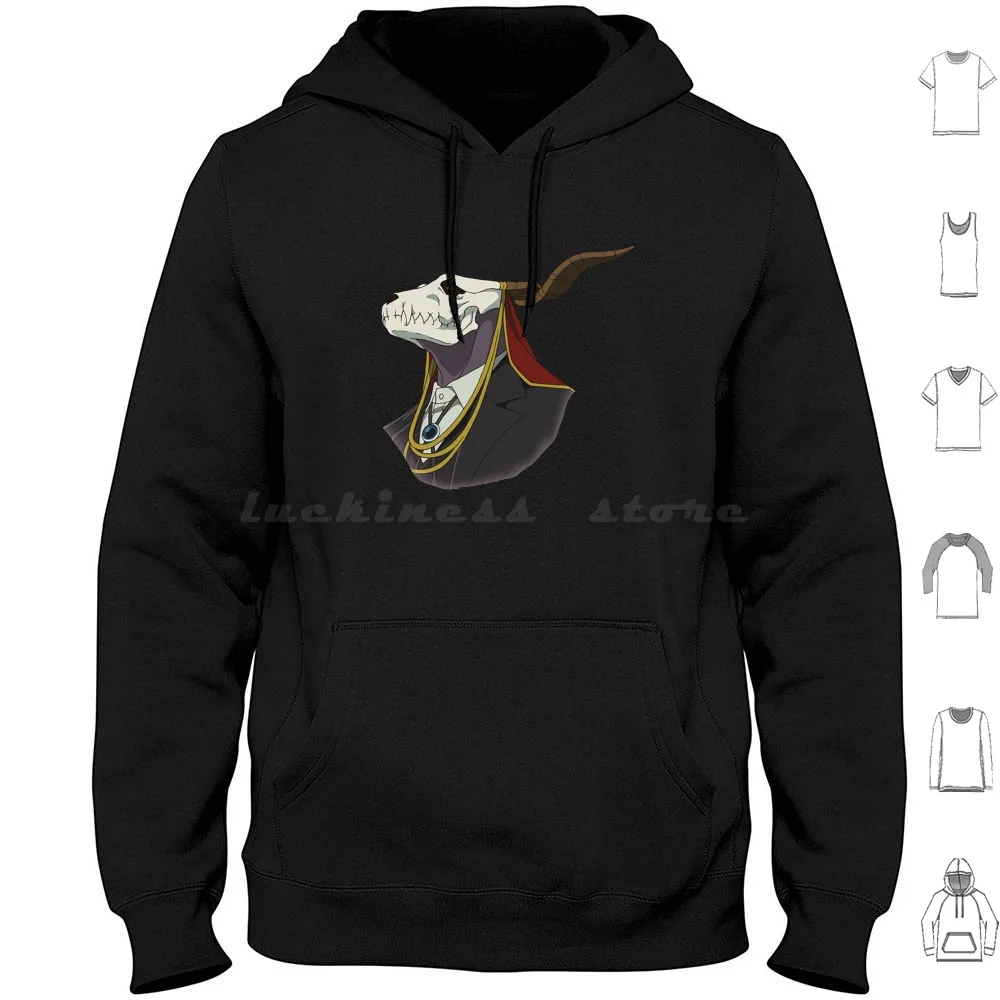 Mahoutsukai No Yome Elias sudaderas con capucha de manga larga Mahoutsukai No Yome antiguo puente de Magus Anime temporada Manga Hatori Chise