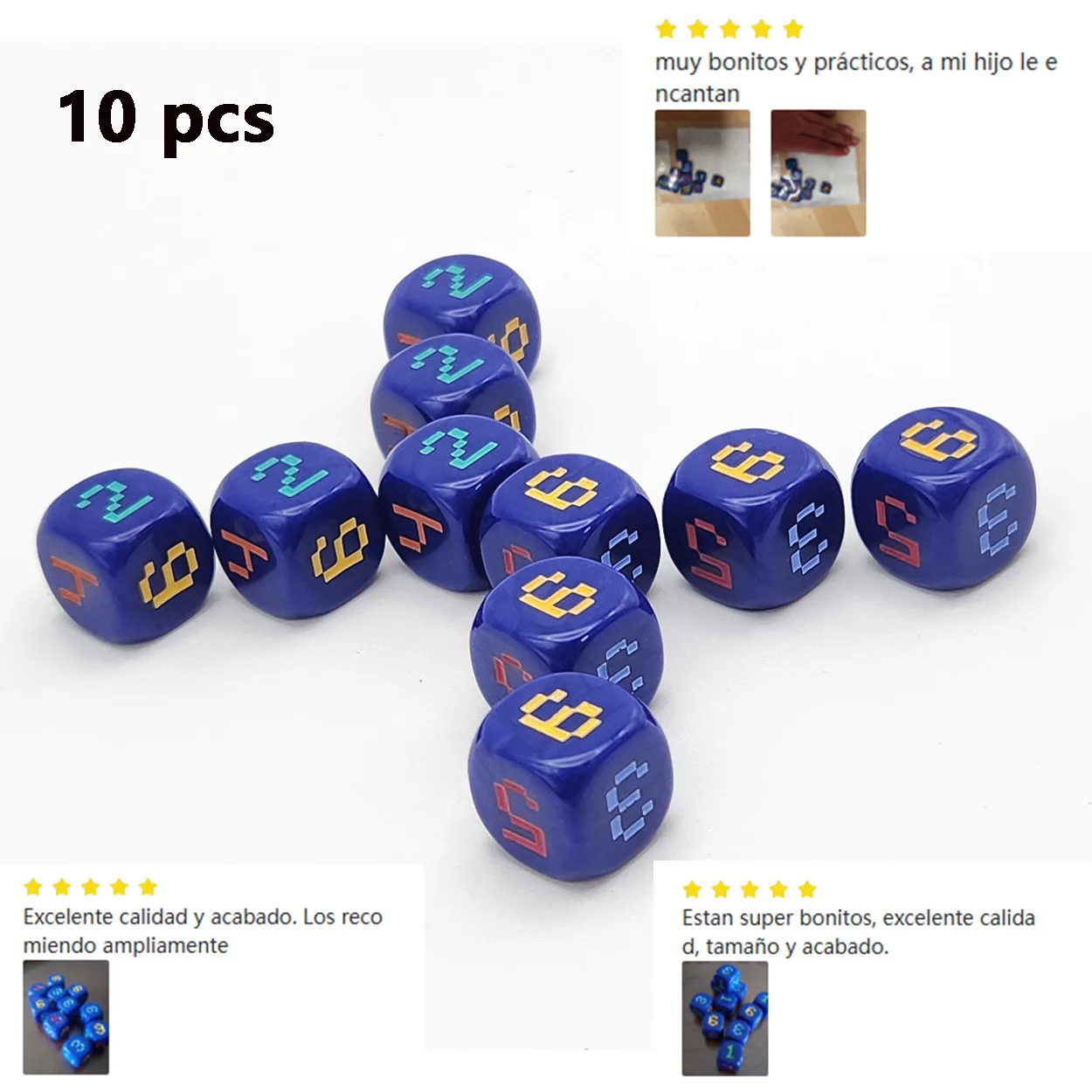 10Pcs 14Mm D6 Round… - image