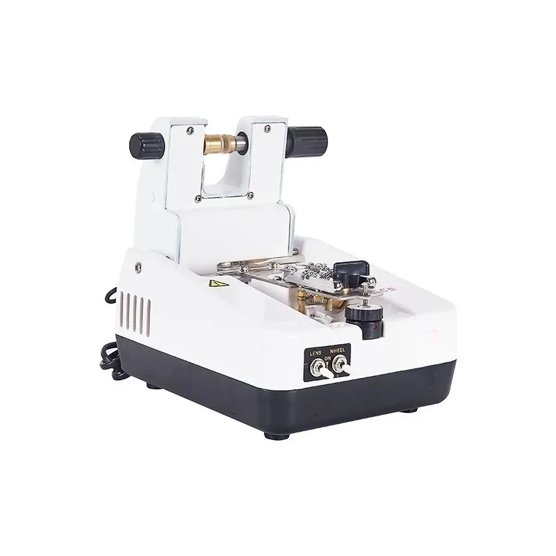 Glasses equipment, equipment, half-frame lens slotting machine, wire drawing machine