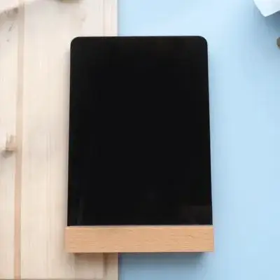 حجم العرض الخشبي خفيف الوزن رسالة منزلية إشعار السبورة المدرسة ملاحظة الكتابة ملاحظة لوحة الإعلانات تسجيل #6