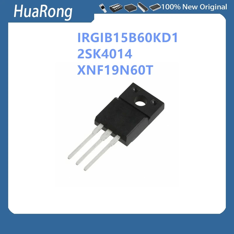 20Pcs/Lot IRGIB15B60KD1 GIB15B60KD1 2SK4014 K4014 XNF19N60T XNF19N60 TO-220F