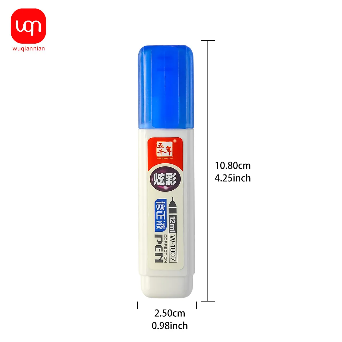 Picture 6: 12ml High-Coverage Correction Pen,Smooth And Quick-Drying White Correction Fluid, For Students, School, Office Use