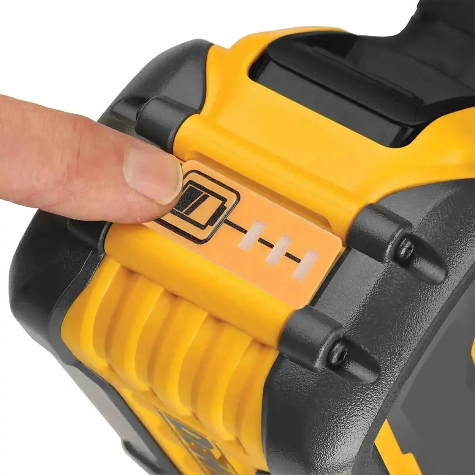 10PCS For Dewalt Battery Capacity Stickers for 18V For DCB200 and 14 4V DCB140 Lithium Batteries Replacement Label Set