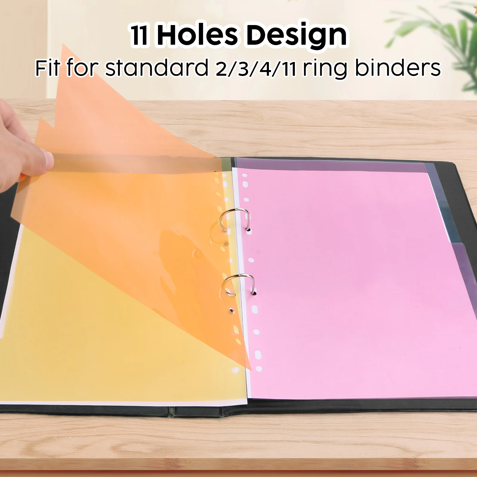 EAGLE-Indexteiler im A4-Format, Indexseite für Loseblatt-Notizbücher, Schreibwaren, Lesezeichen, Schulbürobedarf