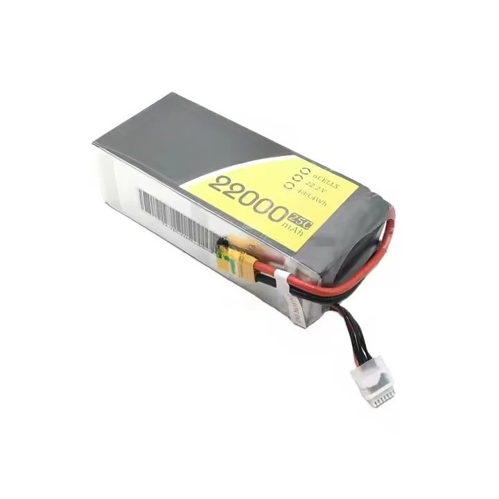

TATTU 22000mAh 22.2V 6S LiPO Battery Burst 25C for Big Load Multirotor FPV Dro ne Hexacopter Octocopter
