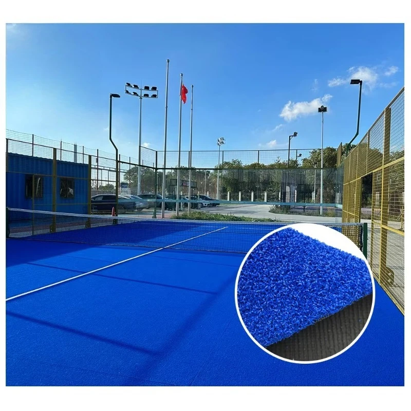 Panoramic Tennis Floor Padel Court With Tent Cover Panoramic 20m*10m ( Inquiry ship fee Before Order)