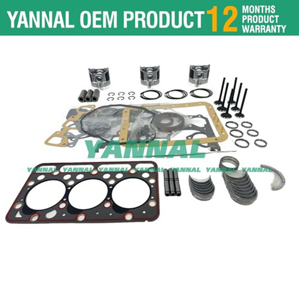 

High-Quality Overhaul Rebuild Kit Suitable for Kubota Engine Part D1462