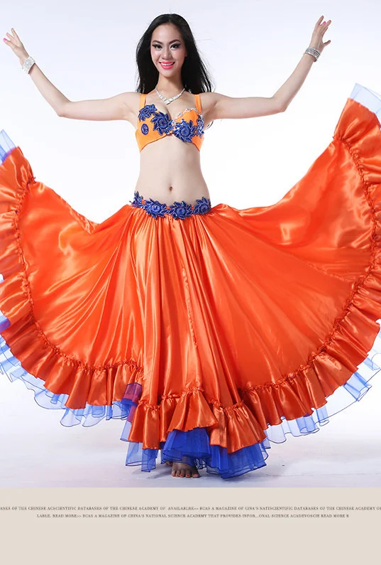 Vestido de Flamenco de baile español para mujer, traje de gitana, Vals, salón de baile, competición clásica, práctica, Swing grande, falda de escenario de baile