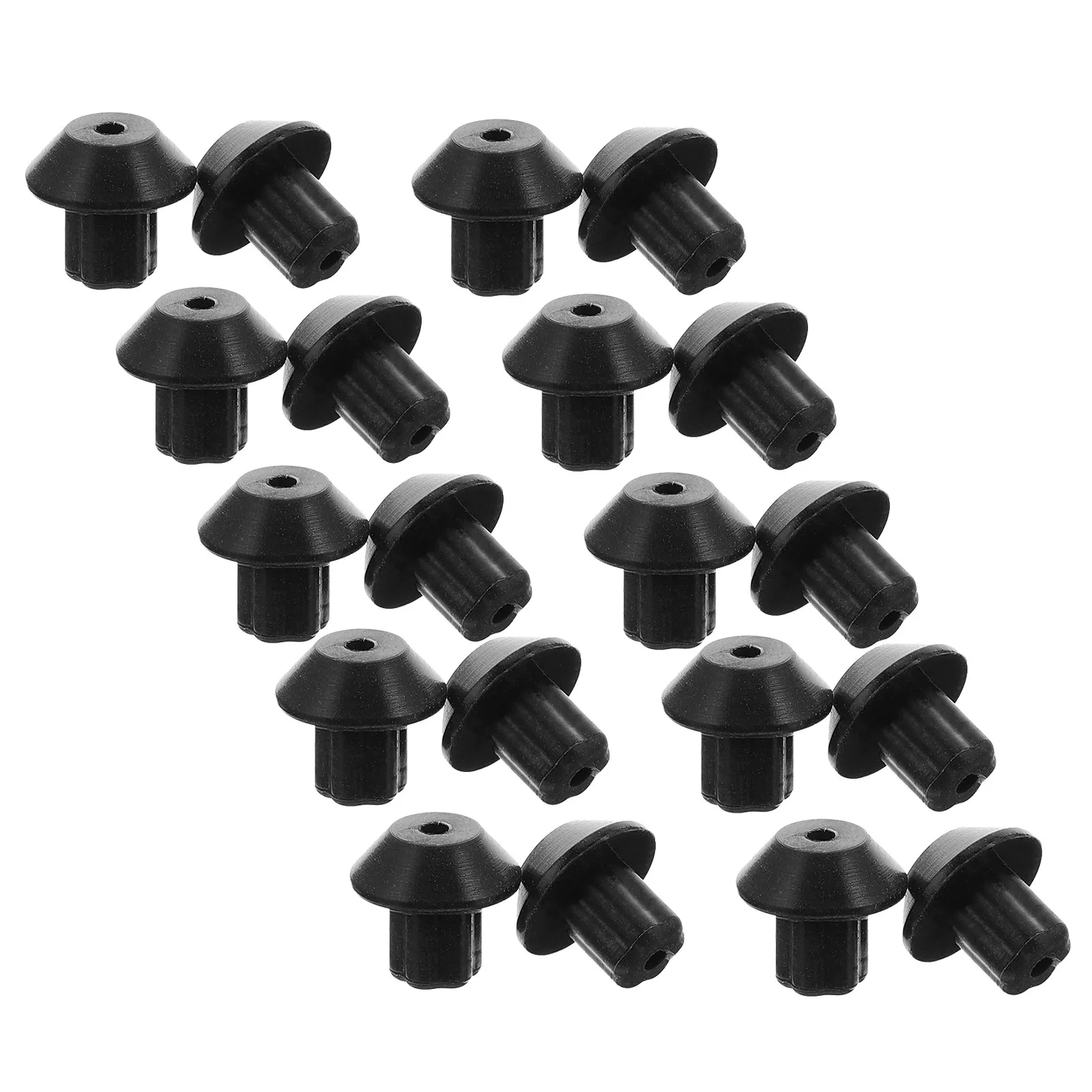 48Pcs Rubber Grate Foot Gas Range Burner Feet Replacement Stove Cooktop Protector Anti-Scratch Pads Gas Range Burner Grate Feet