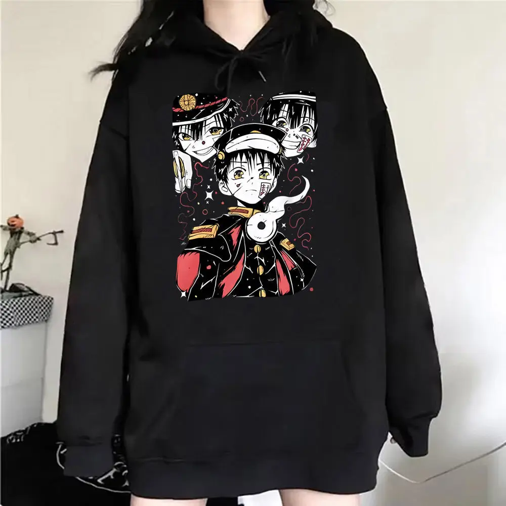 Toilet Bound Hanako Kun hoodie winter graphic casual wear kawaii pattern funny female pullover patterned trendy
