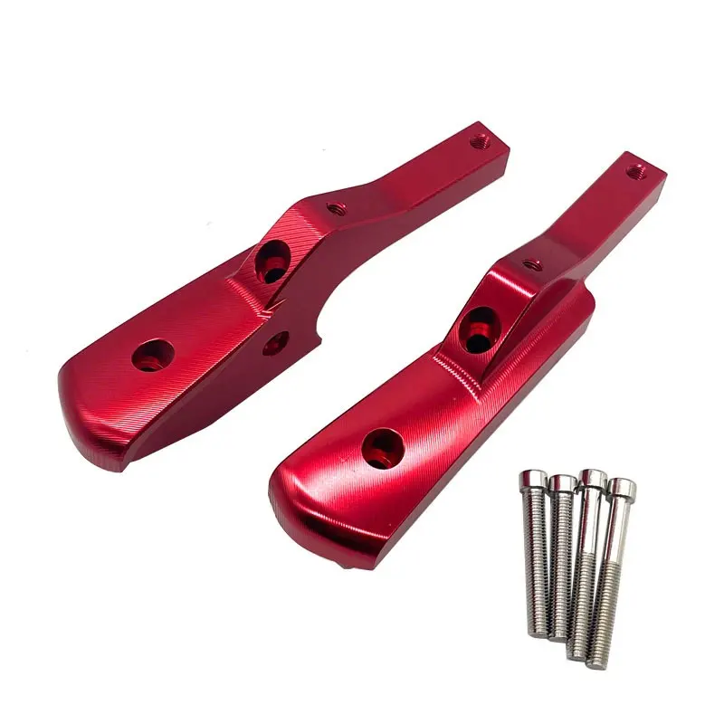 يصلح لفيسبا GTS300 GTS300 2013 14 15 16 2022 2023 دراجة نارية الركاب الخلفي مساند القدم ربط ملحقات Footpegs اكسسوارات #2