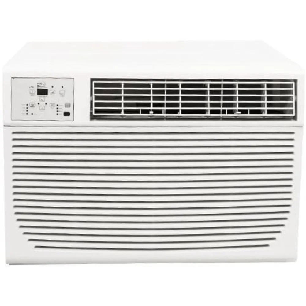 WAC12001W 12,000 BTU 208/230V Heat/Cool Window Air Conditioner，White