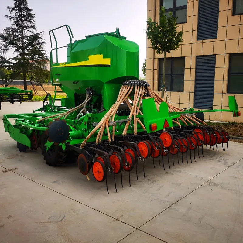 High-efficiency large-scale fast seeder for mechanized crop planting 28 rows of agricultural precision seeder, tractor traction