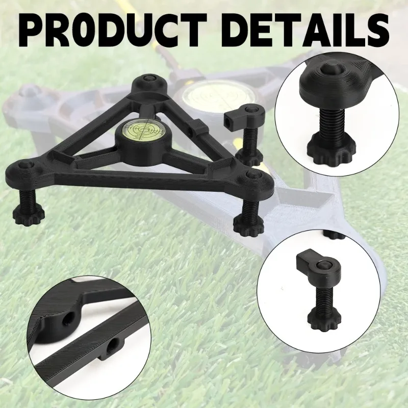 Image 6: Support de cadre d'alignement horizontal réglable pour moniteur de lancement de golf Garmin R10