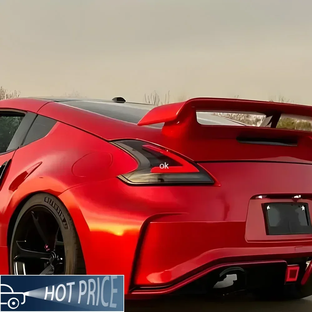 

Авто задние фонари в сборе для Nissan 370Z 2012-2015, светодиодные автомобильные задние фонари, обновление, динамический мигающий сигнальный светильник, аксессуары для инструментов