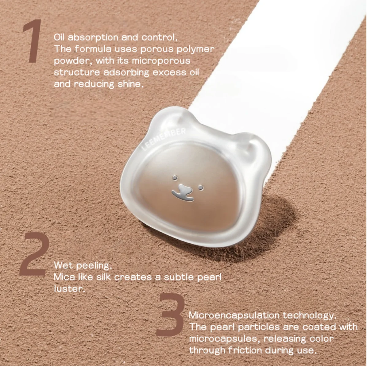 LEEMEMBER Highlighter Contour Face Shading Expanding Color Matte Powder Natural Makeup Cosmetics