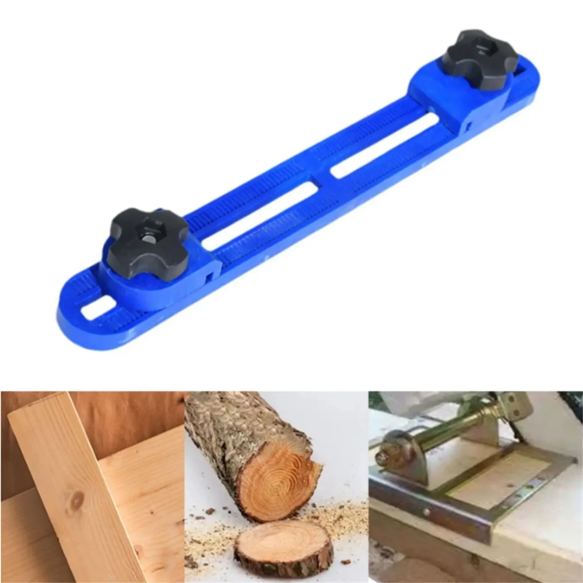 

ABNJ Регулируемая направляющая для режущего станка, зажим для позиционирования фрезерования циркулярной пилы, регулируемая направляющая для пилы для деревообработки