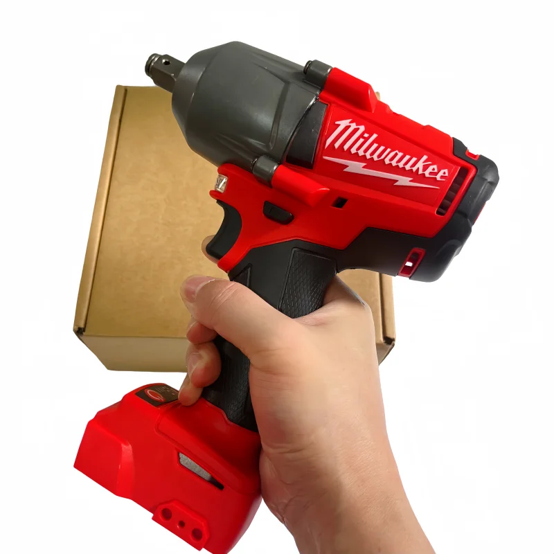 M18 Milwaukee 18V akumulátorový PIN 1600N.m velký momentový akumulátorový utahovák bezkartáčový elektrický rázový utahovák opravy elektrického nářadí pro auto a nákladní automobily - náhled 2