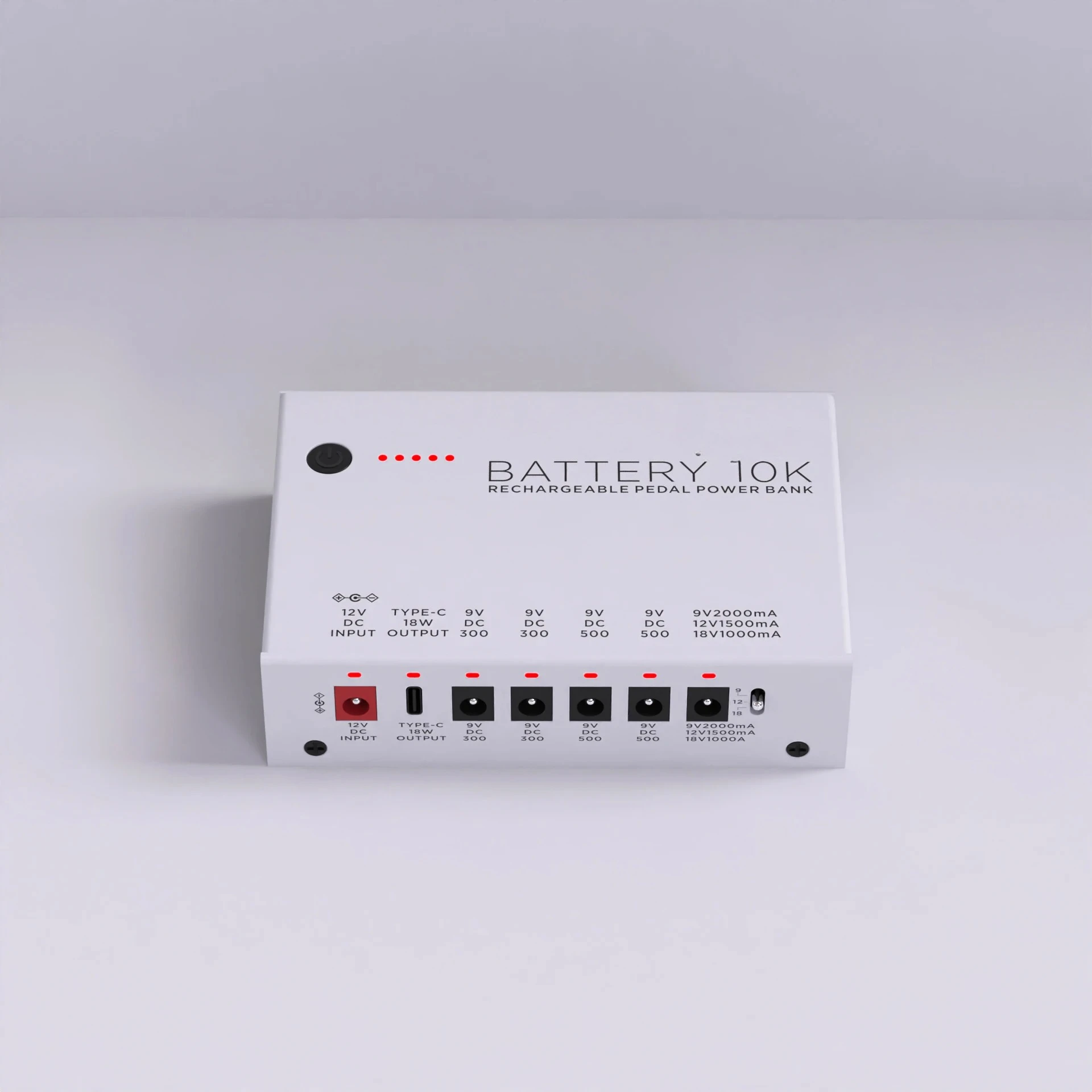 BATTERY 10K Lithium battery effect pedal power supply