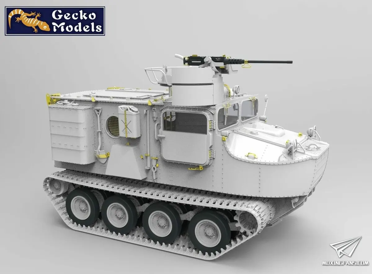 Gecko modelo 35GM0117 American M76 Otter Amphibious Transporter 1/35 Kit de modelo de ensamblaje de plástico