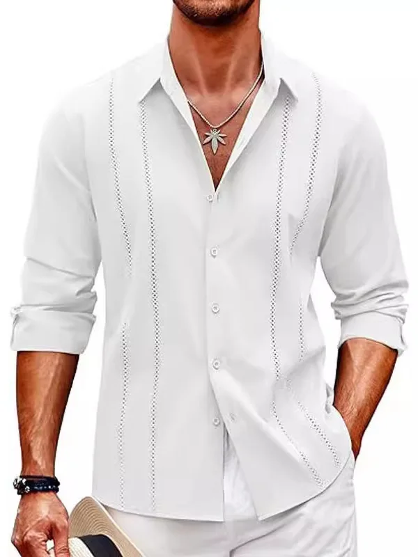 

Digital Print Long Sve Open Top irt Floral Pattern Slim Fit Polyester Fiber Casual Sle Boys irt Four Seasons Wear
